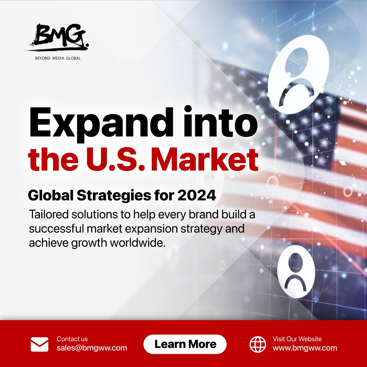 🌟Expand into the U.S. Market and Take Your Brand Global! 🇺🇸 Now is the perfect time to enter the U.S. market! As a cornerstone of global expansion, understanding the behavior and needs of U.S. consumers is the key to success.At Beyond Media Glob